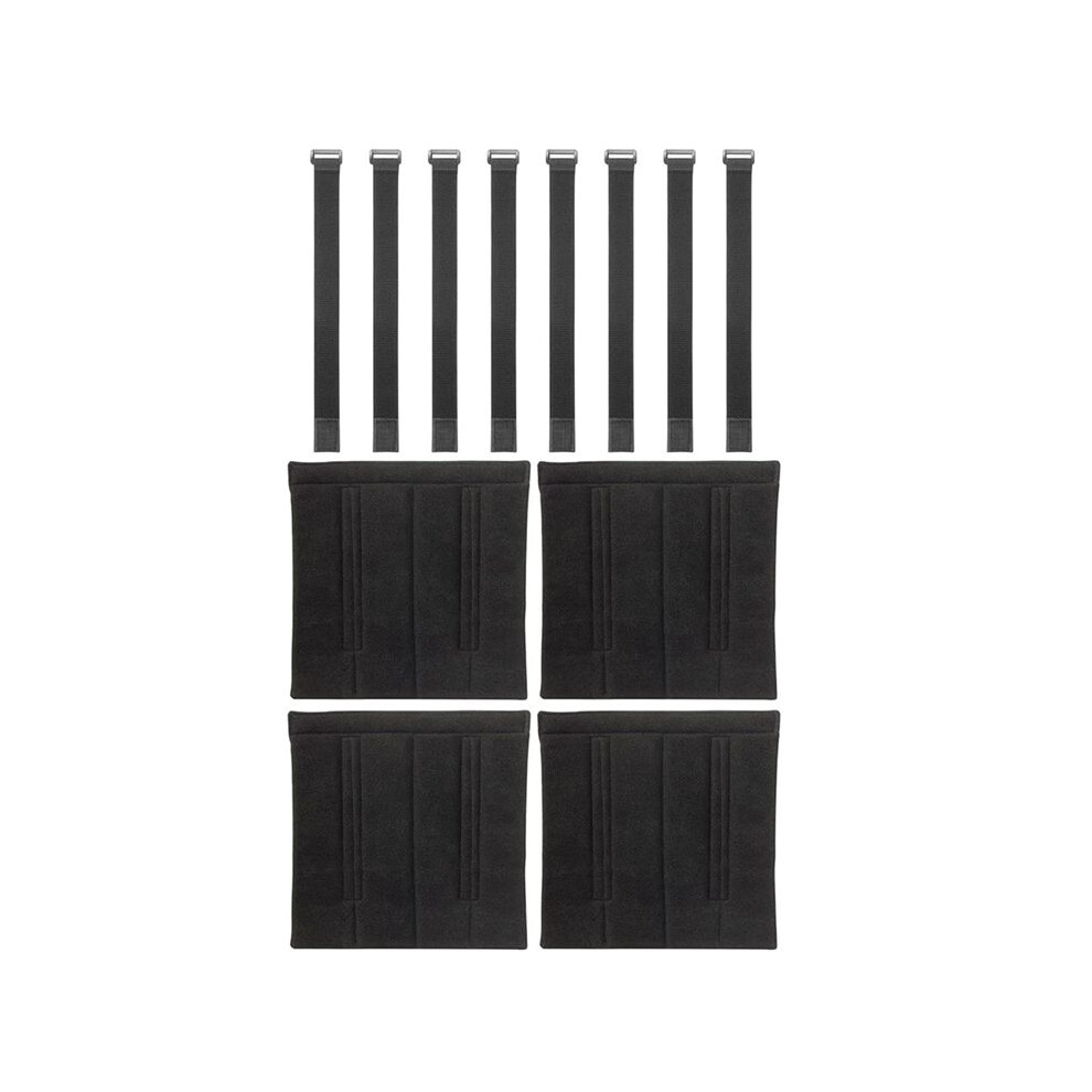 4 Pcs Bunk Bed Ladder Pads,With 8 Adjustable Hook & Loop Straps,Bunk Bed Ladder Cover,Ladder Step Pads Loft Bed 6034021339829
