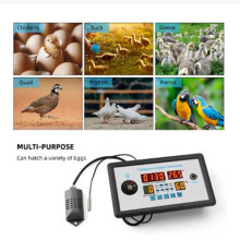 220 V Thermostat Digital ZFX-W9002 Thermostat Temperatur-Feuchtigkeitsregelung Inkubator 360 Automatische Eierwende