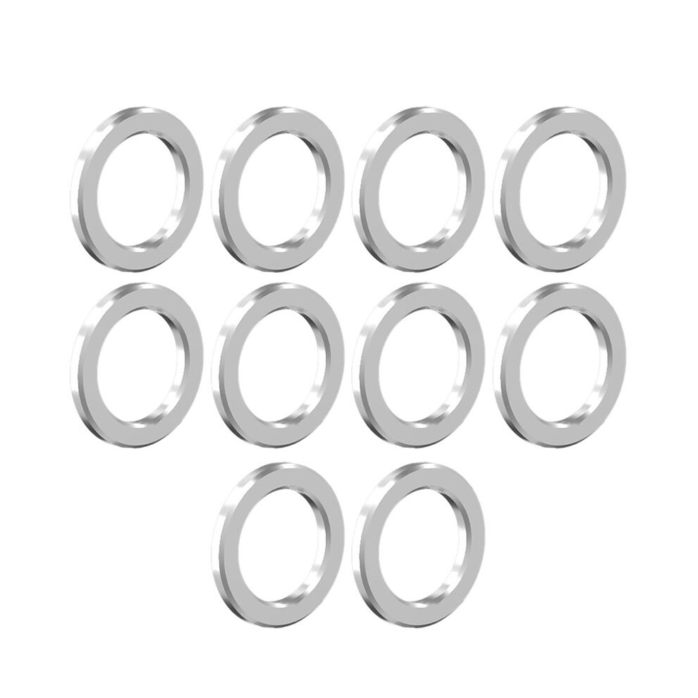 10Pcs M6 Bicycle Titanium Flat Washer Universal Bike Bolts Gasket 6Mm Mountain Road Bike Bolts Spacer Titanium 4711618747138