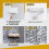 Paint Roller Kit 3 Pcs Texture Sponge Paint Rollers 6 Inch Texture Pattern Roller Brush Tool with Roller Frame 3