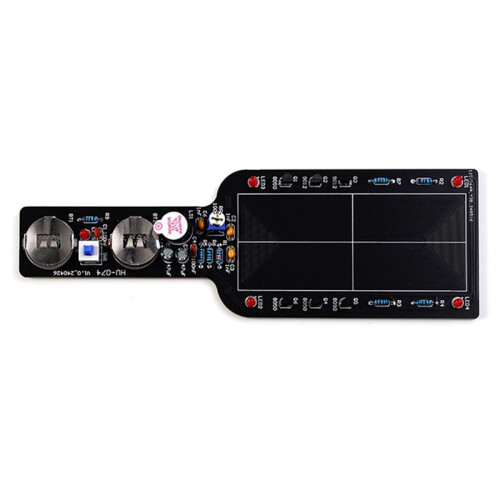 DIY Electronic Kit Handheld Simple Metal Detector Electronic Components Soldering Assembly School Welding Training Kit