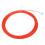 4.5mmx30m Duct Rodder Fish Tape Wire Rod Electrical Cable Puller Rod Through Wall Threader Red Polyester Trefoil Thread 1