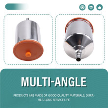 Spray Gun Pot Sealed Tank Aluminum Alloy 600ml Applicable to  Spray Gun Universal Upper Cup