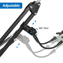 Metal Welding Holder, 2PCS Flexible Arms Soldering Third Helping-Hand PCB Stand Clamp Table Spring Tube Repairing Tool