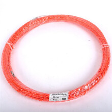 4.5mmx30m Duct Rodder Fish Tape Wire Rod Electrical Cable Puller Rod Through Wall Threader Red Polyester Trefoil Thread