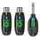 2.4GHZ Wireless Microphone Transceiver One-to-Two HD Sound Quality Automatic Noise Reduction Adjustable Volume 1