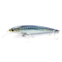 Isca Rígida de 120 mm para Pesca Marítima, Isca Artificial Longa Jerkbait para Robalo, Acessórios para Pesca Marítima F
