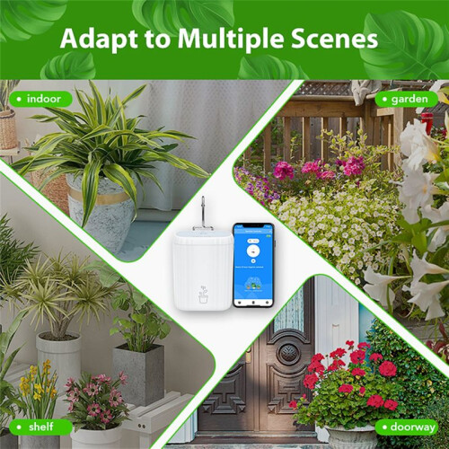 WIFI Intelligent Watering Device Pump Timed Automatic Drip Irrigation System Remote APP Controller for Garden Terrace 2