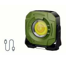 Multifunktionell Campinglampa med Magnet och Krok, Dubbel Strömbrytare, Steglöst Dimbar, med Varningslampa C
