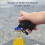 ISE MOUNT Outdoor Multi-Function Gas Can Hook with Mounting Plate & Bottle Opener for Camping, BBQ 5