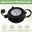 Small Automatic Retractable Wire Winding Device, Retractable Storage Reel, Automatic Winding Reel EU Plug 2