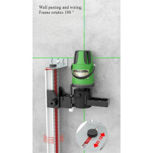 Laser Level Wall Mount Bracket Adjustable Multi-Functional Bracket for Rotating Laser Leveling Support Bracket 40cm
