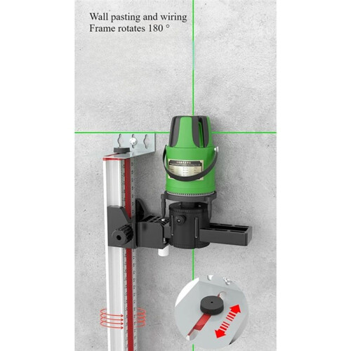 Laser Level Wall Mount Bracket Adjustable Multi-Functional Bracket for Rotating Laser Leveling Support Bracket 40cm