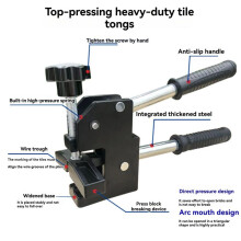 Tile Glass Push-in Heavy Duty Pliers Glass Knife Tile Cutting Artifact Auxiliary Tool