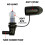 90 Degree Bite Valve Replacement for Hydration Packs Silicone Nozzle Mouthpiece for Water Bladders 3