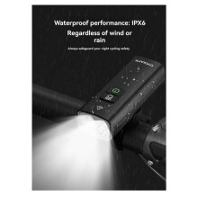 CYCLAMI BR200 Bike Light Front Lamp Type-C Rechargeable Bicycle Light IPX6 Waterproof Headlight Bike Accessories