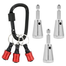 3 Pcs Wire Nut Twister for Drill, 1/4 Inch Hex Shank, Professional Electrician Tools Set, 9-22 AWG Cable Twisters