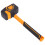 Multifunctional Rubber Hammer Tile Soft Rubber Percussion Hammer Square Hammer Construction Worker Professional Tool 1