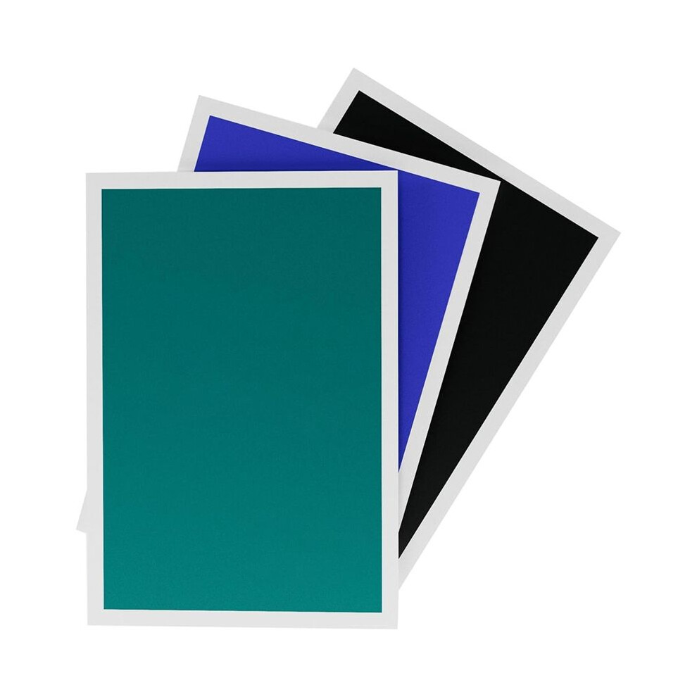 3 Sheets Color Laser-Engraving Marking Paper, 10.62"X 15.35", For Co2-Diode Fiber Lasers - Ceramic, Ideal For Diy Crafts 4712273296320