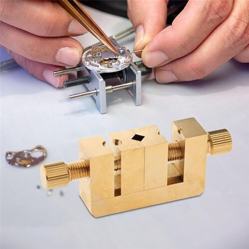 Watch Crown Repair Tool Clamp Watchmaker DIY Shops Table Bench 1