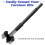Extensão de 7" e 10" para Broca de 3/8" Brocas Forstner para Adicionar Mais de 5-3/4 A 8-3/4 Polegadas de Profundidade de Perfuração 2