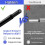 Extensão de 7" e 10" para Broca de 3/8" Brocas Forstner para Adicionar Mais de 5-3/4 A 8-3/4 Polegadas de Profundidade de Perfuração 3