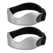 Fascia di Supporto per Tendine Rotuleo In Silicone, Confezione da 2, Tutore per Ginocchio per Donne e Uomini, Supporto Regolabile Antiscivolo per La
