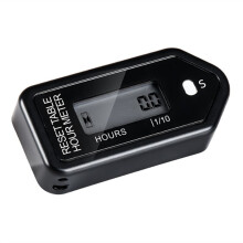 Drehzahlmesser, Induktive LCD-Digitalanzeige, Strand, Auto, Rasenmäher, Benzinmotor, Motorrad, Akkumulierter Betriebsstundenzähler