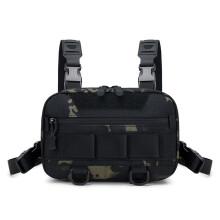 Sac à dos de randonnée à grande capacité 24 x 15 x 6 cm camouflage