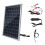 10W Polysilizium Panel Kit Schwarz 330x200mm 5