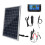 10W Polysilizium Panel Kit Schwarz 330x200mm 10