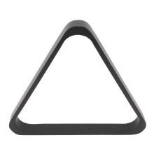 Black Wooden Pool Balls Rack 57.2mm 9 Ball Triangle for Snooker