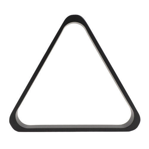 Black Wooden Pool Ball Rack, 57.2mm, 9 Ball Billiard Triangle 1