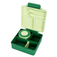 Borsa Porta Pranzo Bento per Bambini con Posate, Contenitori per Alimenti A Tenuta Stagna per Bambini, Contenitore Termico per Alimenti Caldi per