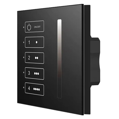Dimmer Touch Panel TL4-1D Suitable for System Bus Power Supply Single Tone Dimmer DT6 A 1