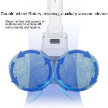 Tête de Balai + Chiffon + Réservoir D'Eau pour Aspirateur pour 1C K10 G10 pour V8 V9 V9B V10 V11 XR Gris