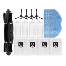 För för Rowenta X-Plorer Serie 75S RR8577WH / 75S+ RG8597W Reservdelar Huvudsidoborste Filter Mopp Tyg Dammpåse