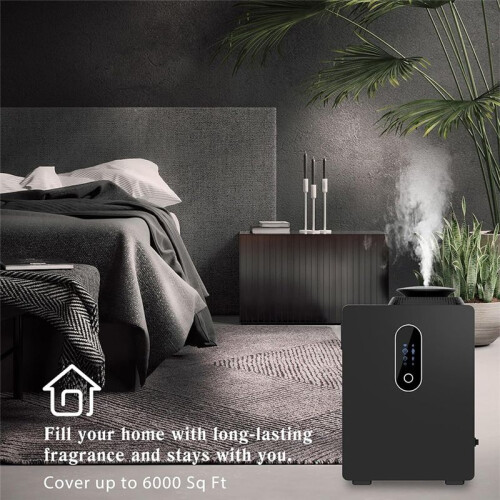 HVAC Scent Diffuser Scent Air Machine for Home 1000ML,Waterless Cold Air Essential Oil Scent Diffuser for Room US Plug 1