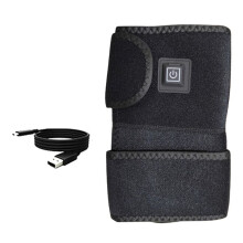 Appareil de Massage Chauffant pour Genou, Coussin Chauffant Électrique pour Genou, Support pour Arthrite, Articulation, Jambes Froides, Genouillère
