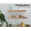 Levede Floating Wall Shelves – Set of 2 Paulownia Wood Shelves (90cm) 4