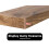 Levede Floating Wall Shelves – Set of 2 Paulownia Wood Shelves (90cm) 3