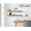 Levede Floating Wall Shelves – Set of 2 Paulownia Wood Shelves (90cm) 7