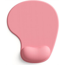 Office Mousepad with Gel Wrist Support - Ergonomic Gaming Desktop Mouse Pad -for Laptop Computer -Silicone Non-Slip