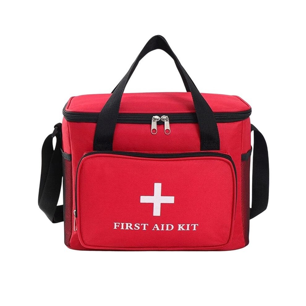 Saudism Outdoor First Aid Kit Home Emergency Survival Package Sports Camping Bag