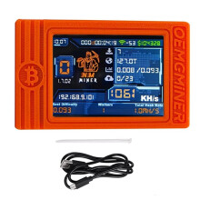 1061KH/S NMMiner NerdMinerV2 MAX BTC Solo Miner 2.8 Inch Color Display Bitcoin Crypto Solo Lottery Miner NMMiner B