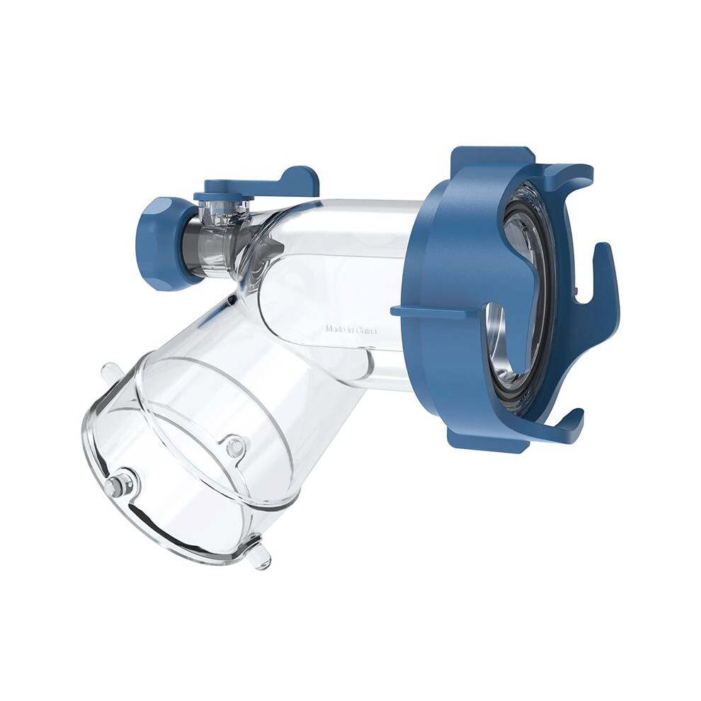 45 Degree Rv Holding Tank Rinser, Must Have Sewer Adapter For Rv Sanitation, Transparent Sewer Tank Adapter W/Gasket Black 6132050848944