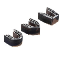 18Pcs Professional Leather Punch Set,Six Size-15MM-38M,Alloy Steel Embossing Tools for DIY Crafting & Leatherworking