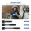 NEEWER 13"/33cm Telescopic Lavalier Microphone Handheld with Anti Off Cold Shoe Foam Windscreen Interview Mic Handle 2