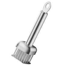 Stainless Steel Kitchen Tender Meat Needle Cooking Meat Tenderizer Tool Loose Meat Needle Pork Chop Steak Hammer