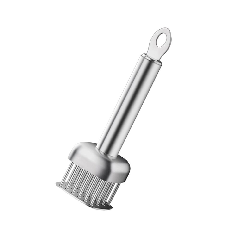 Stainless Steel Kitchen Tender Meat Needle Cooking Meat Tenderizer Tool Loose Meat Needle Pork Chop Steak Hammer 6032865962470